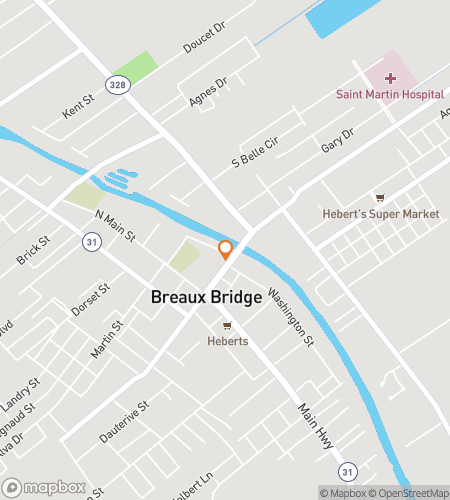 Hartă a turului de vânătoare de comori pentru Bayou Booty Bonanza Hunt