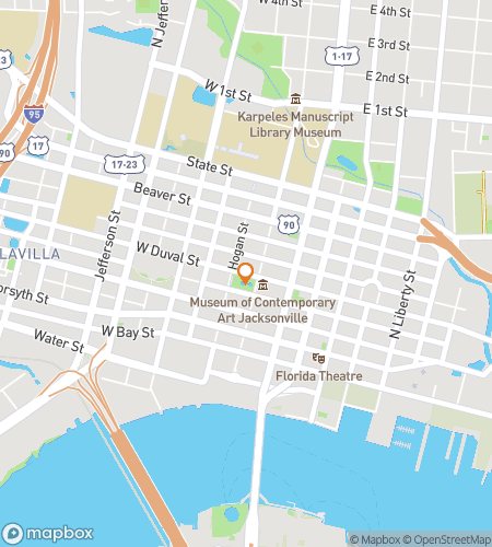 Jacksonville kincsvadászat séta térképe, "A hamuból"