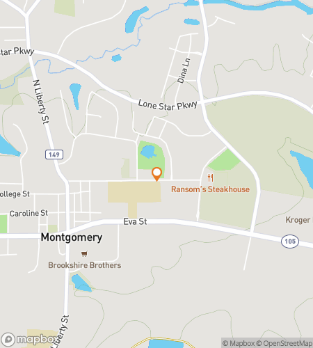 Map of scavenger hunt walking tour for Montgomery‘s Mystery Mosey