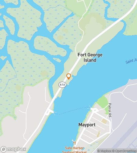 Map of scavenger hunt walking tour for Fort George Turned Fun!