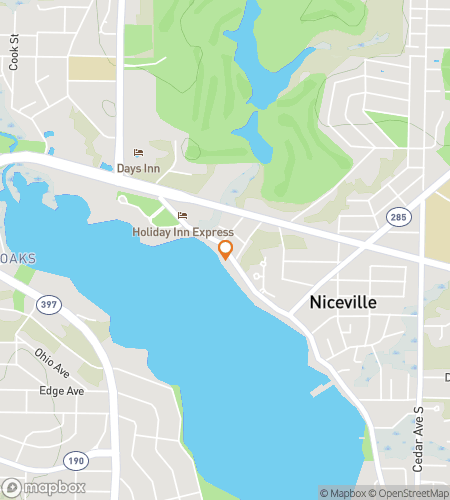 แผนที่ทัวร์เดินสำรวจล่าสมบัติสำหรับ Niceville Waterfront Whimsy Wander