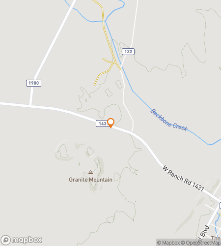 मार्बल फॉल्स में मार्बल-अस डिस्कवरीज़ के लिए स्कैवेंजर हंट वॉकिंग टूर का नक्शा