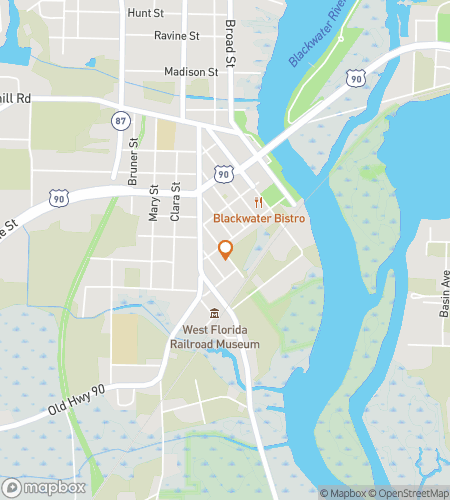 Map of scavenger hunt walking tour for Milton‘s Marvelous Mystery Hunt