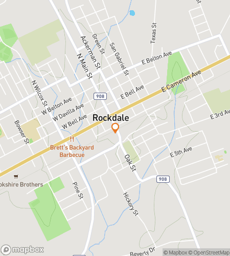 Map of scavenger hunt walking tour for  Rockdale scavenger hunt