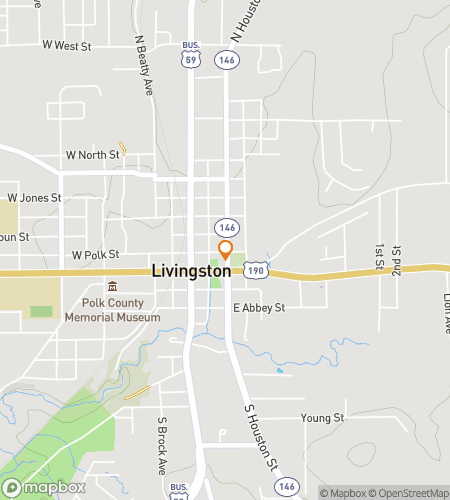 Map of scavenger hunt walking tour for Livin‘ Large in Livingston Hunt