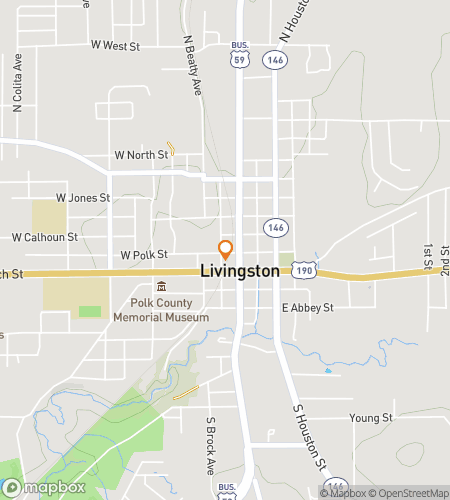 Map of scavenger hunt walking tour for Livin‘ Large in Livingston Hunt