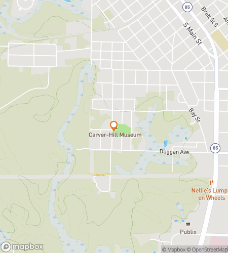 Map of scavenger hunt walking tour for Crestview Scavenger Hunt