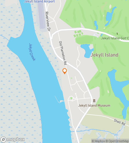 Map of scavenger hunt walking tour for Jekylls Jewel Hunt