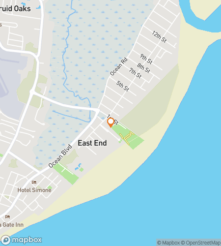 Hartă tur de plimbare cu vânătoare de comori pentru St. Simons Coastal Hunt