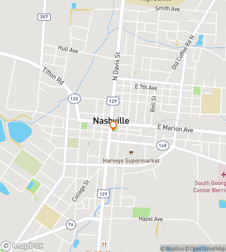 Map of scavenger hunt walking tour for Nashvilles Downtown Delightful Discovery