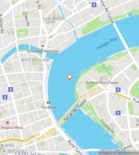 Map of scavenger hunt walking tour for Bundside Stories: A Shanghai Hunt