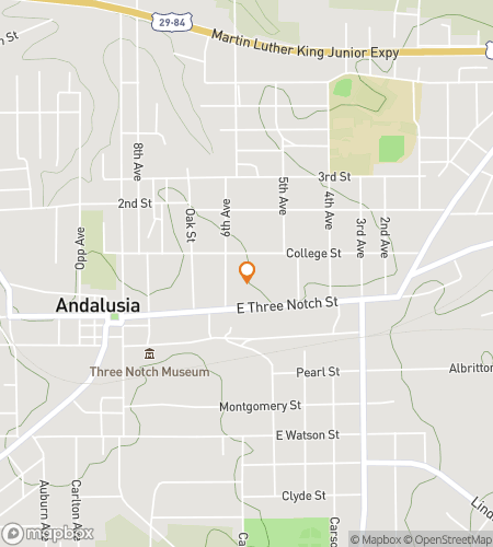 Map of scavenger hunt walking tour for Andalusia‘s Alluring Adventure