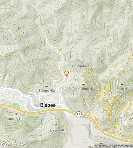 Hart&abreve; a turului pe jos cu v&acirc;n&abreve;toare de comori pentru Bisbee Mine Tales & Vintage Street Vibes