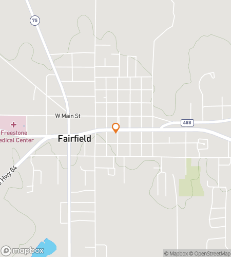 Map of scavenger hunt walking tour for  Fairfields Imagination Flight