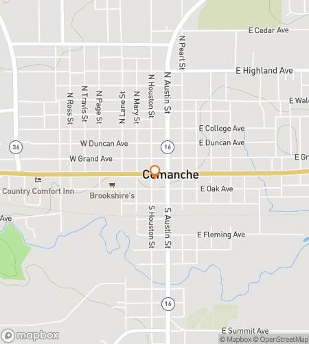 Hartă tur de mers pe jos cu vânătoare de comori pentru vânătoarea de comori Comanche