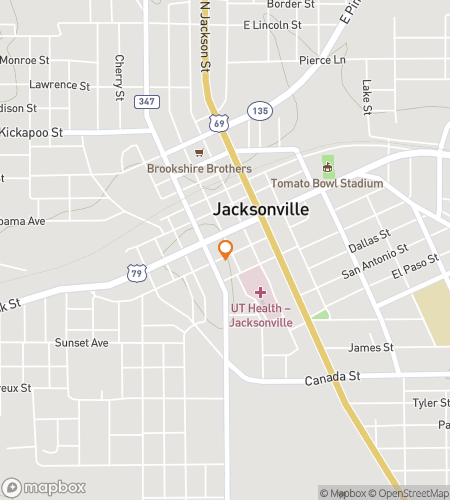 Map of scavenger hunt walking tour for Tomato Town Treasure Hunt