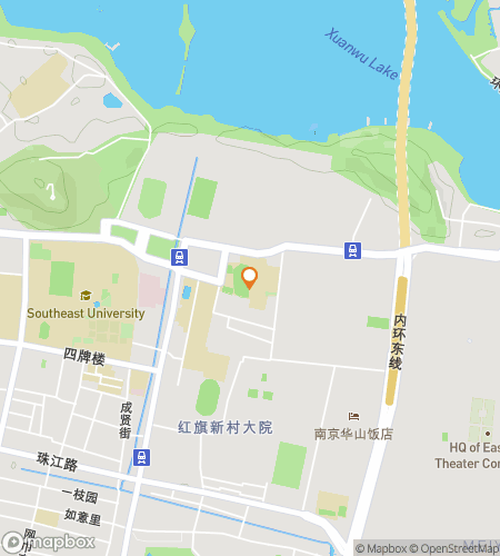 Map of scavenger hunt walking tour for Nanj-ing You Business: The Imperial City Chase