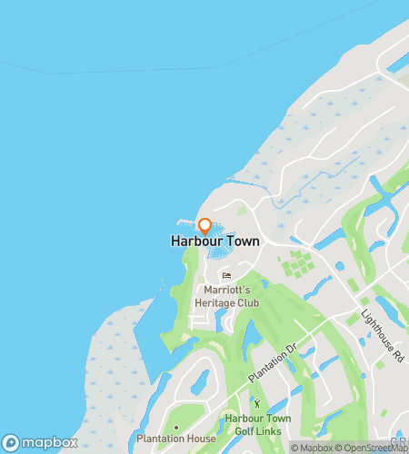 Map of scavenger hunt walking tour for Fun on the Coast in Hilton Head