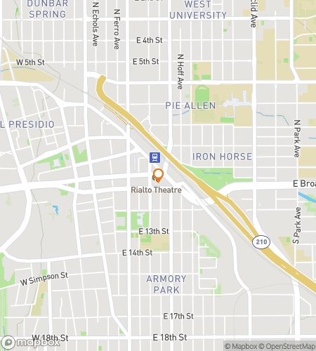 ओल्ड प्यूब्लो हॉन्टेड हंट के लिए स्कैवेंजर हंट वॉकिंग टूर का नक्शा