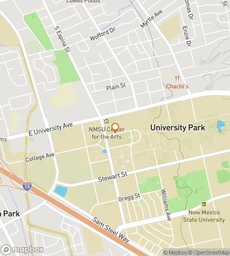 डेजर्ट के रहस्यों: एन.एम.एस.यू. हंट का स्कैवेंजर हंट वॉकिंग टूर का नक्शा