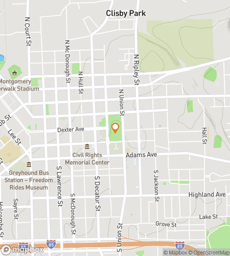 Map of scavenger hunt walking tour for History & Heroes