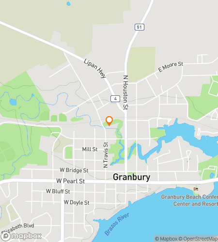 Mappa del tour a piedi della caccia al tesoro per Gran-Bury Yourself in History