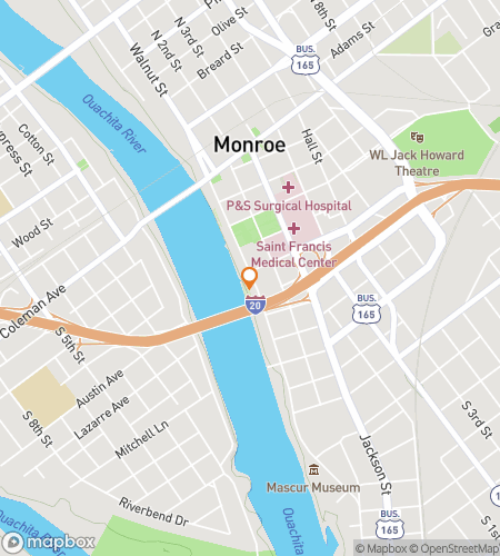 Hartă a turului pe jos cu vânătoare de comori pentru Monroe Scavenger Hunt