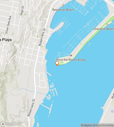 Map of scavenger hunt walking tour for Sunset Seekers & Harbour Hideouts