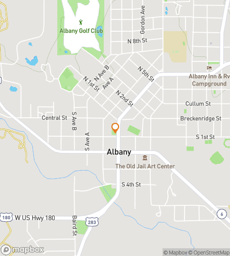 Hartă a turului pe jos de vânătoare de comori pentru Vânătoarea de Comori Albany