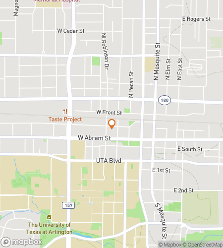 Hartă tur cu vânătoare de comori pietonală pentru Uimitoarea Minune a lui Arlington