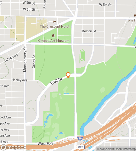 Map of scavenger hunt walking tour for Cultural District Capers Hunt