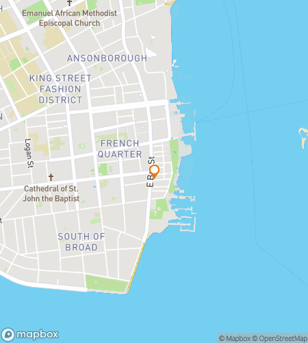 Map of scavenger hunt walking tour for French Quarter Ghost Tour