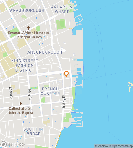 チャールストン・トレジャーズのスカベンジャーハント・ウォーキングツアーマップ