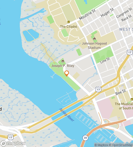 Map of scavenger hunt walking tour for The Citadel Hunt