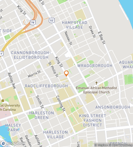 Map of scavenger hunt walking tour for Castles, Cannons & Colleges