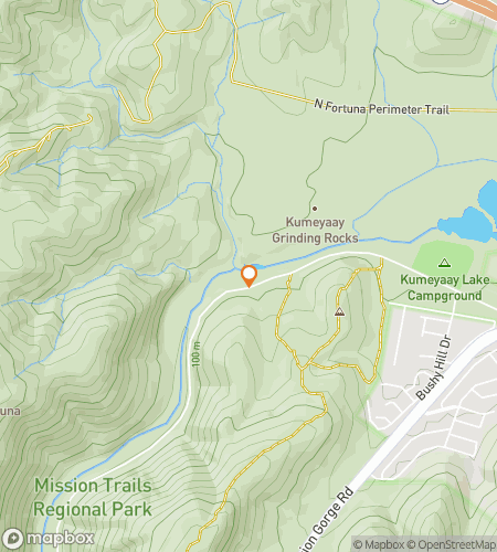 Mapa p&ecaron;&scaron;&iacute;ho scavenger huntu pro Santee Scavenger Hunt