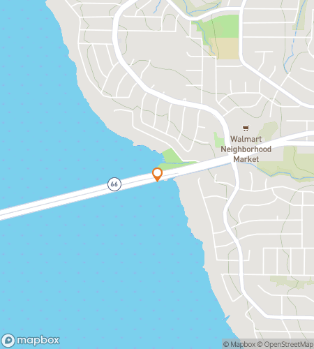 Map of scavenger hunt walking tour for Rock On in Rockwall