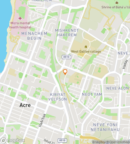 Map of scavenger hunt walking tour for Secrets Beneath the Stones: Mysteries of Acre