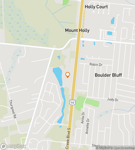 Mapa scavenger hunt proch&aacute;zky pro Goose Creek Giddy-Up Galore