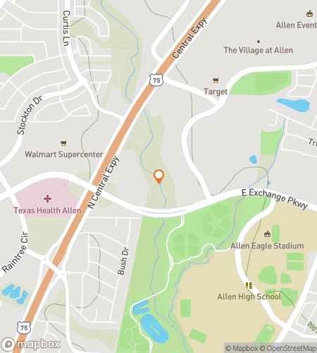 Map of scavenger hunt walking tour for All In on Allen&excl;