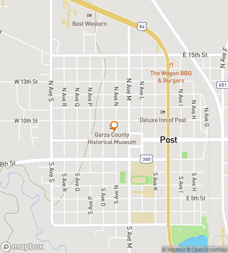 Map of scavenger hunt walking tour for Post Puns & Pistols Pursuit