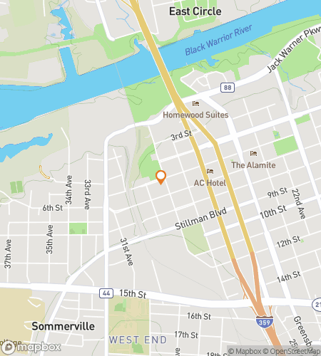 Карта пешеходного квеста T-Town’s Treasure Trek