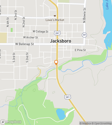 Map of scavenger hunt walking tour for Jacktastic Downtown Jamboree