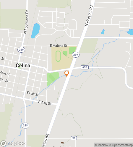 Map of scavenger hunt walking tour for Ce-Leen Into It&colon; The Lone Star Celina Hunt