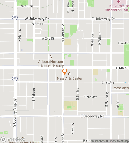 خريطة جولة مشي البحث عن الكنز لعاصمة أريزونا الثقافية