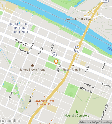 Mapa do passeio a p&eacute; ca&ccedil;a ao tesouro para Marquises&comma; Museus e Monumentos de Augusta