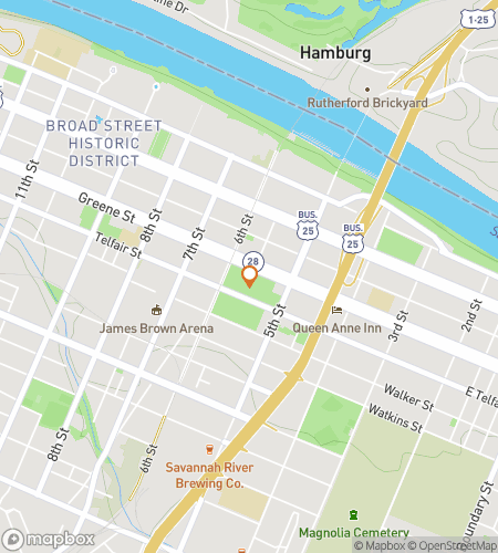 Map of scavenger hunt walking tour for Beyond The Green