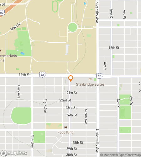 Map of scavenger hunt walking tour for Echoes & Apparitions: The Haunted Hunt of Lubbock