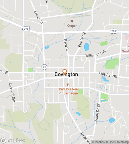 T&eacute;rk&eacute;p a Covington F&odblac;utcai Lend&uuml;let kincskeres&odblac; gyalogost&uacute;r&aacute;r&oacute;l