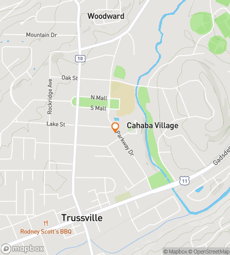 Map of scavenger hunt walking tour for Trust the Truss&excl;&colon; The Rock-Solid Trussville Hunt